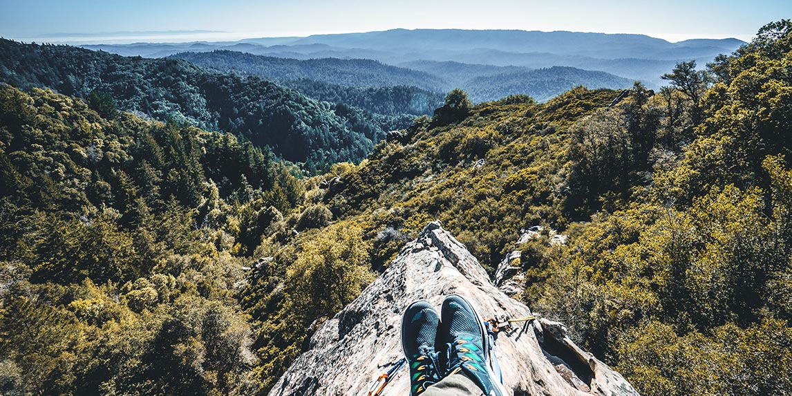 Looking out over a mountainous forrest is a lot like looking out on your financial outlook. - Integrated Planning Advisors